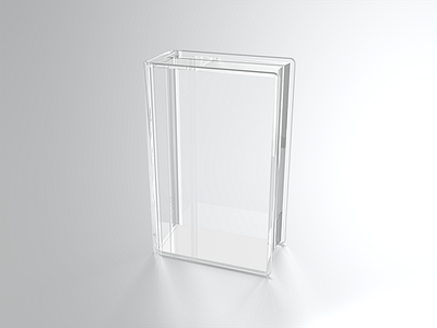 Glass Book 3d book glass