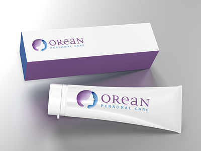 Orean Logo Mockup 3d logo mockup packaging