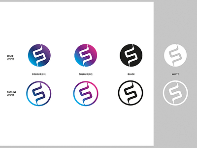 FS Logo Set identity logo