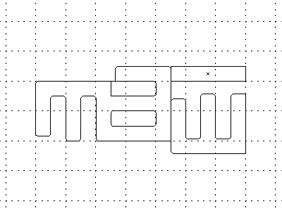 Matt Appleton Logo Wireframe design dj identity logo music wireframe