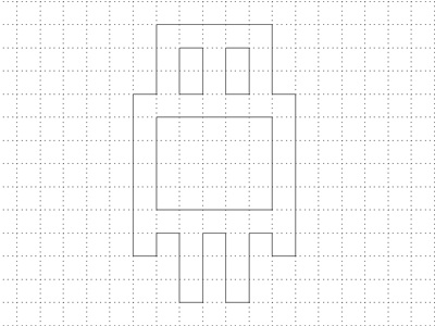Matt Appleton Logo MATTbot Wire branding identity logo robot wireframe