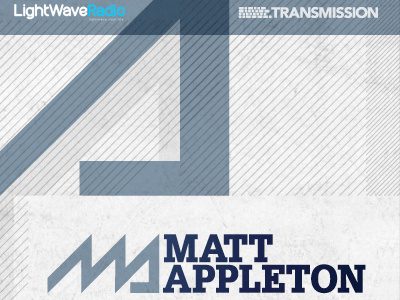 Matt Appleton Banner banner blue design grey lines texture