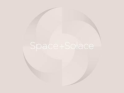 Space Solace Lockup 01 identity logo