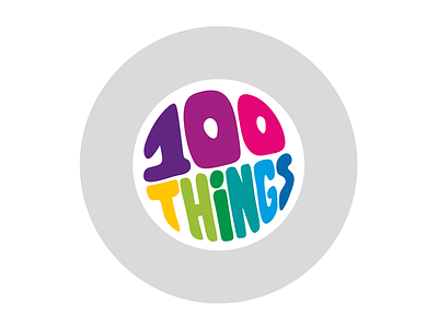 100THiNGS Colour branding circle identity logo