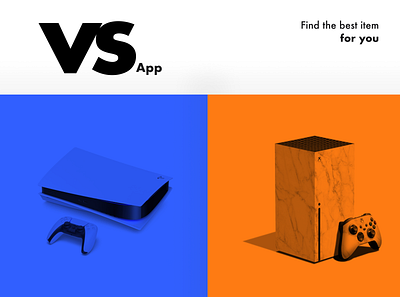 VS IOS Application - Full project on Behance clean compare future ios minimal mobile simple ux uxdesign uxui versus