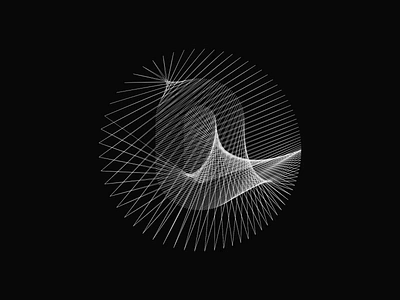 Generative Typography in Motion / 2 36daysoftype alphabeth animation art code coding creative dynamic generative graphic math motion p5js type typography