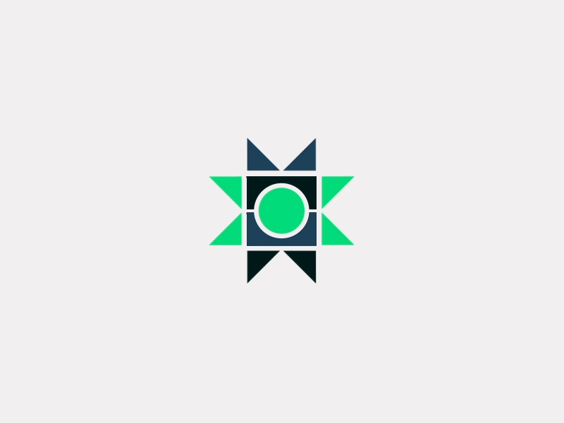 VCA Logo animation graphic c e v icon symbol mark motion intro animation logo