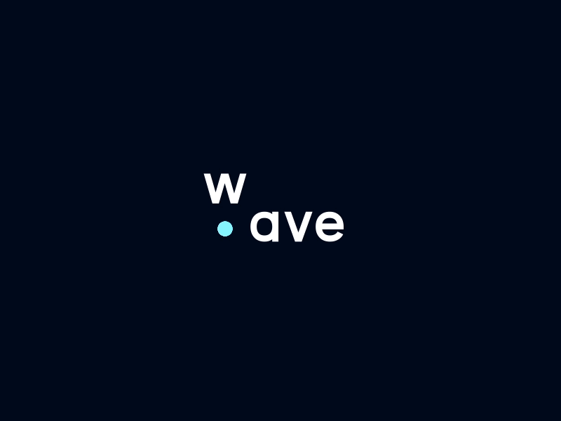 wave mark trademark logotype logo brand moving graphic motion animation agency digital wave