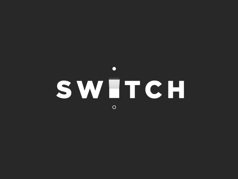 s w i t c h brand button creative icon logo logotype mark minimal simple switch type typography