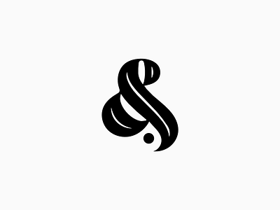 Ampersand brand branding creative icon logo logotype minimal motion graphic animation simple trade mark