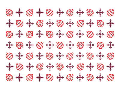 Christmas Patterns! christmas ornaments patterns red snowflakes yay