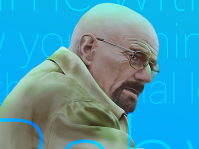 Breaking Bad Poster (Zoom) baby blue badfinger blue breaking bad crystal felina heisenbergend ozymandias soundtrack tribute vince gilligan walter white