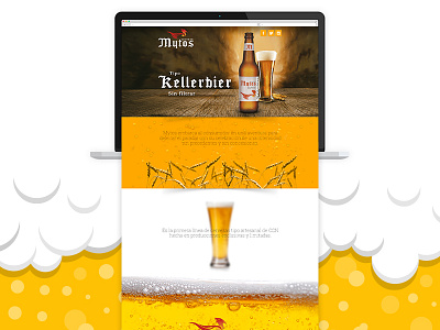 Cerveza Mytos Website