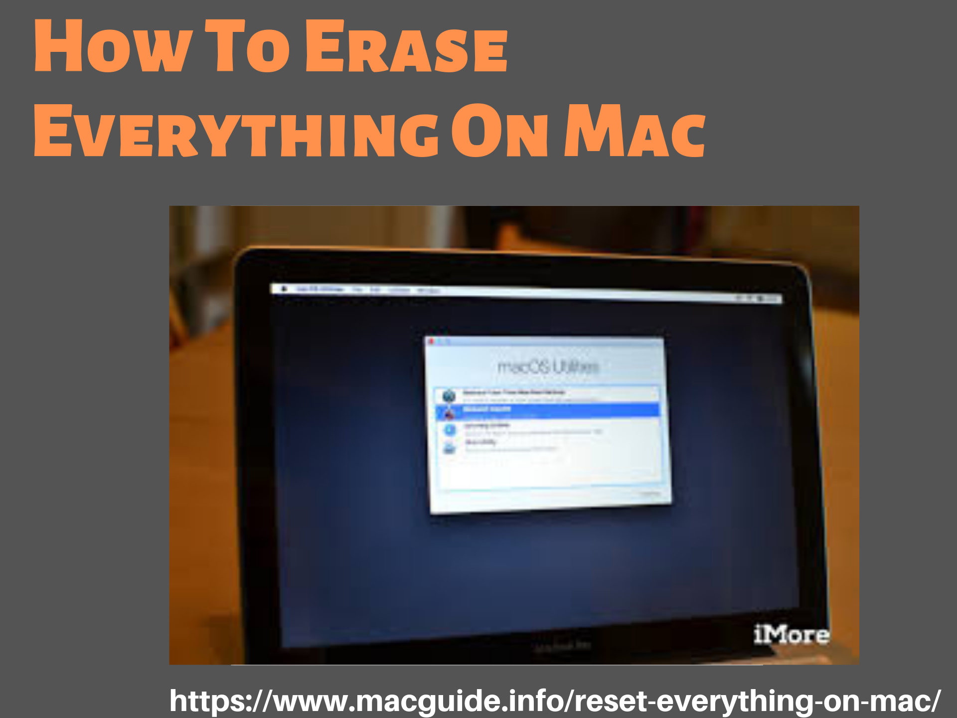 erase failed mac