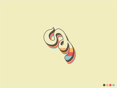 "Sha" Sinhala Typography branding design flat logo minimal typography