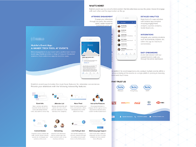 Hubilo's Event Application branding design event app event application presentation event application ui event frature event management event software event website ui web