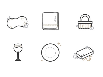 Scratchboard Icons