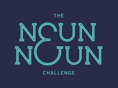 The Noun & Noun Challenge