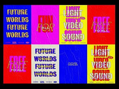 Future Worlds Wheat Posters