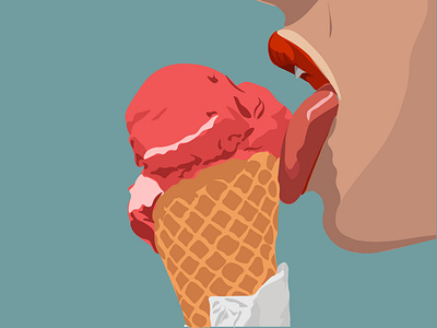 ice cream illustration