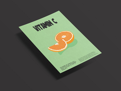 vitaminc poster illustration illustration art poster poster art poster design posters