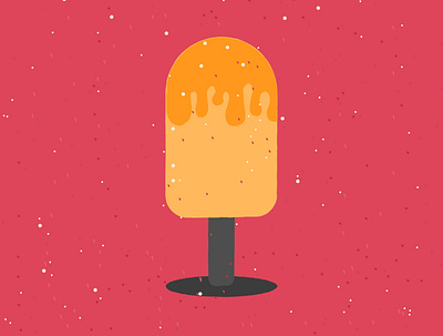 Ice lolly ice cream ice lolly illustration illustration art retro summer