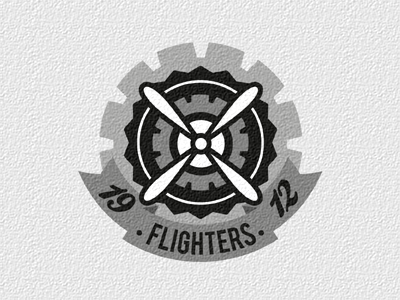 Flighters flighters logo stamps texture
