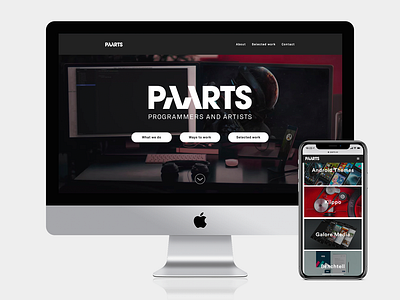 PAARTS branding design design front end back end illustration ui ux web webflow website