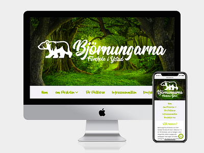 Björnungarna branding design design front end back end icon illustration logo ui ux vector web webflow website