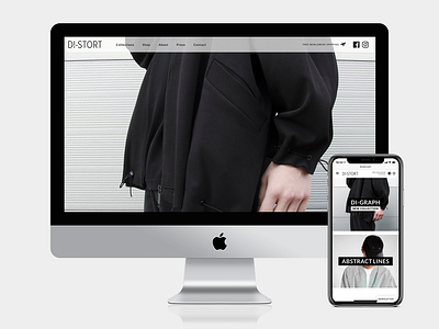 di-stort design design front end back end photo photoshop ui ux web webflow website