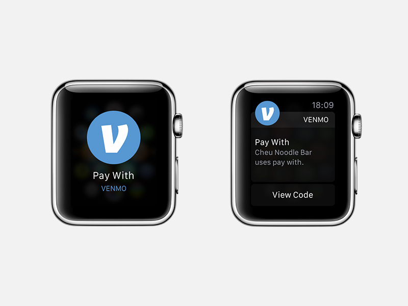venmo for apple watch