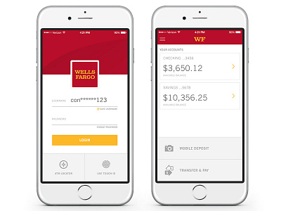 Wells Fargo App 