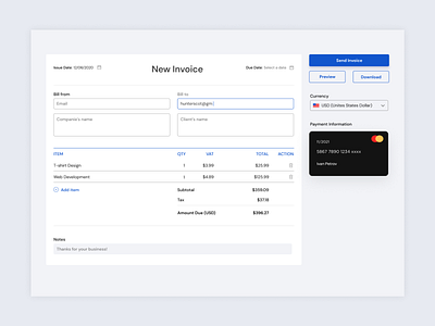 Invoice Builder