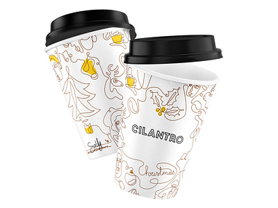 Cilantro | Christmas Cups 20' Branding