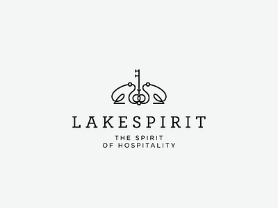 Lakespirit Hotel branding design hotel hotel logo logo