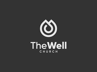 The Well Church brand identity branding design elegant icon logo logo design logotype typography vector
