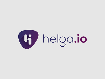 Helga io brand identity branding design elegant icon illustration logo logo design logotype uiux vector