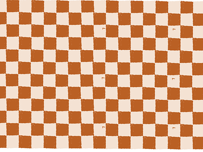 Illustrated Checkerboard Pattern