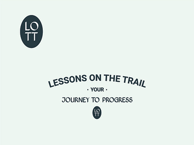 Logo Design // Lessons on the Trail brand and identity branding design graphic design logo logo logodesign