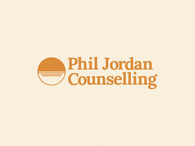 Logo Design // Phil Jordan Counselling brand and identity branding graphic design graphic design logo logo logodesign logotype