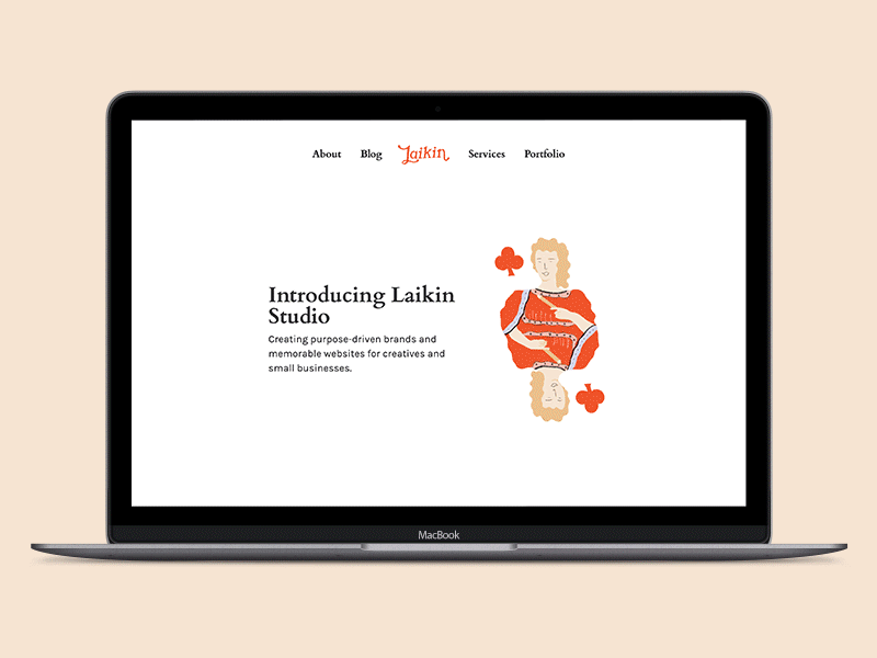 Laikin Studio Website brand identity web design webdesign webflow website