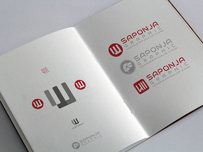 Sketchbook Saponja Graphic cyrillic logo