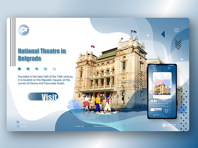Web page design National Theatre adobeillustator branding graphic design illustration illustrator typography ui ui ux user experience vector webdesign website design
