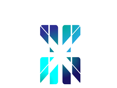 X Logo typographic