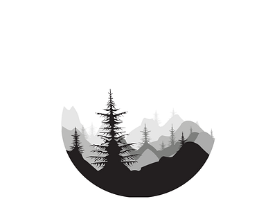 Mountain Art adobeillustator animation app branding design flat graphic design icon illustration illustrator logo logo design minimal type typography ui ux vector web website