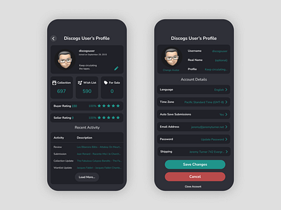 Settings - #DailyUI #007