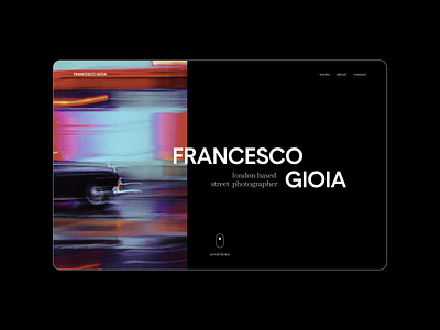 Francesco Gioia - photographer website