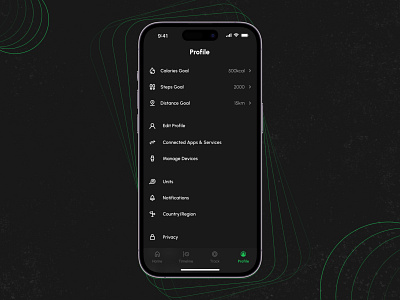 Daily UI #7 - Settings app dailyui dailyui007 design interface mobile setting settings ui ui design ux