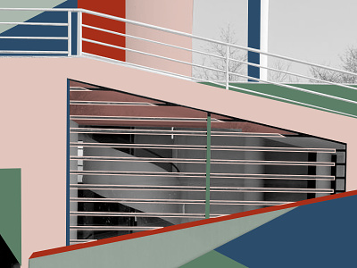 L e C o r b u s i e r abstract animation architecture art color colour design illustration interiorarchitecture minimal openhousemagazine pattern photography sightunseen wesanderson wrapmagazine
