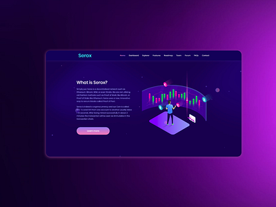 WebApp landing page